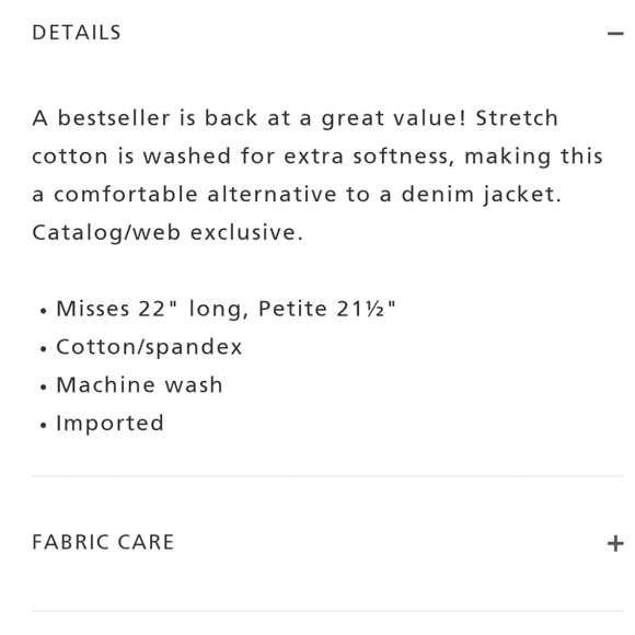 NWT Pendleton Twill Laguna Jacket - Picture 6 of 11